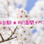 仙台駅構内★「春の杜 桜舞う」 イベント開催中